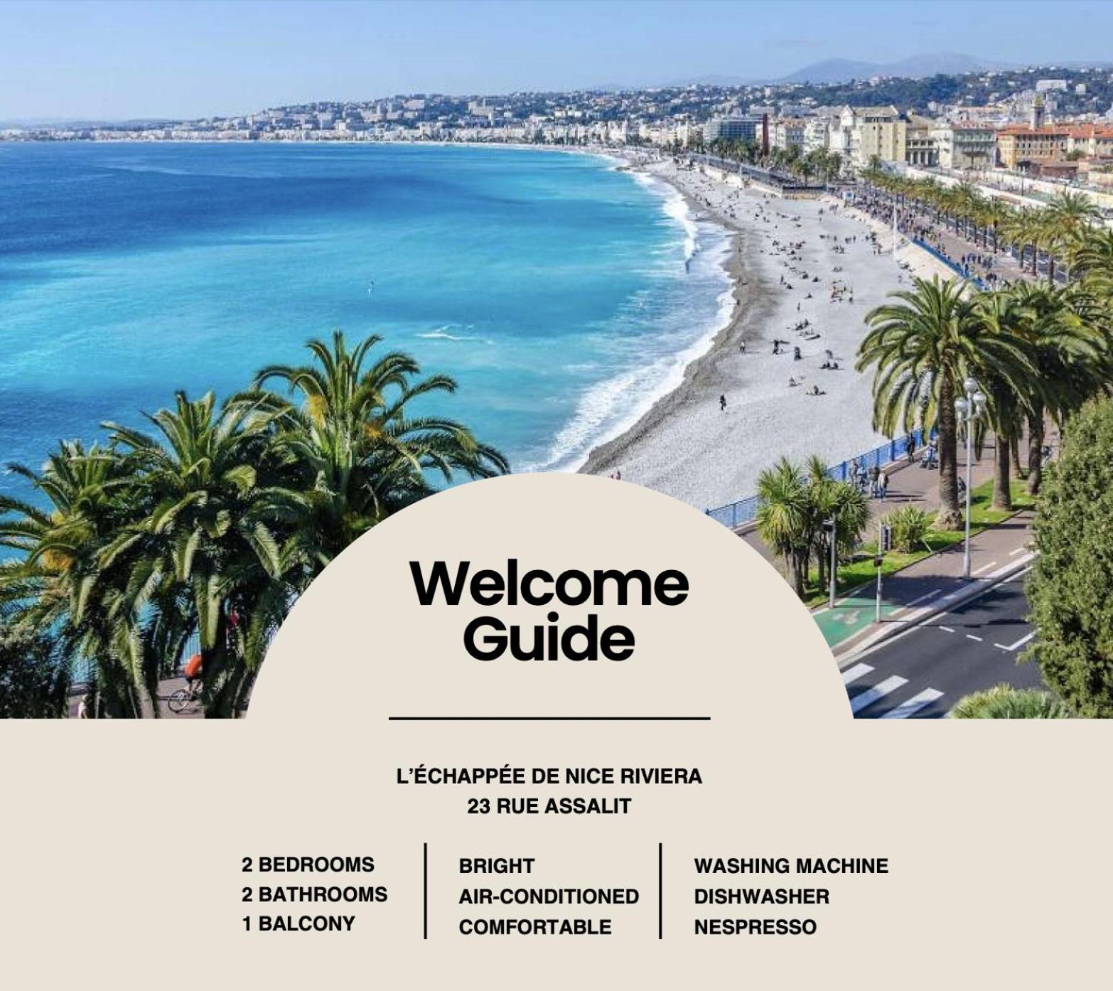 L'Echappee De Nice Riviera I Centre-Ville I Climatise I Proche Gare Et Plage I Ideal Couple Et Famille Exteriör bild